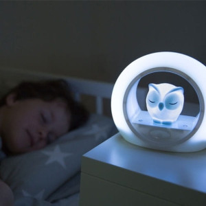 Zazu LOU Lampka Nocna Sowa Blue