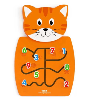 VIGA Drewniana Zabawka Ścienna