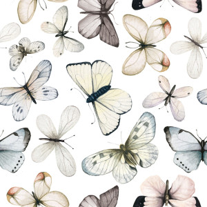 Tapeta dla dzieci - Butterflies