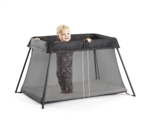 BABYBJORN - dziecięce łóżeczko turystyczne LIGHT - czarny