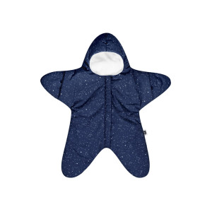 Baby Bites Kombinezon zimowy Star (3-6 miesięcy) Navy Blue
