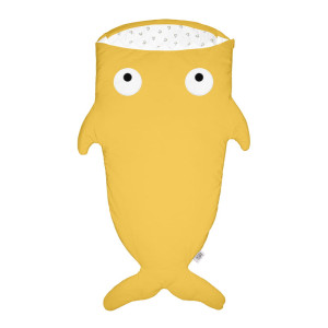 Baby Bites Śpiworek zimowy Shark (2-6 lat) Mustard Yellow