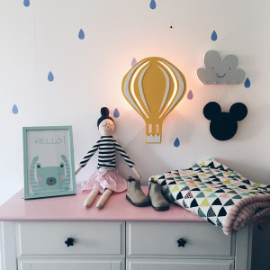 Drewniana Lampka dla dzieci Balon