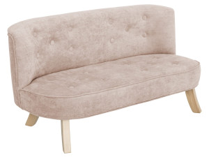 Kanapa sofa dziecięca Brudny Róż