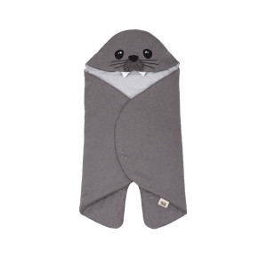 Baby Bites Kocyk 70 x 34 cm Seal grey