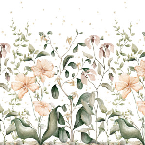 Tapeta do pokoju dziecka Rajski Polinezja