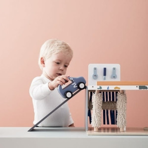 Kids Concept Aiden Drewniana Myjnia Samochodowa Zabawka