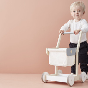 Kids Concept Bistro Wózek Sklepowy - drewniana zabawka dla dzieci