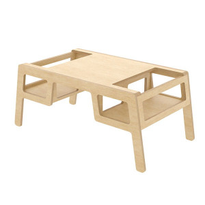Podwójny stolik dla dzieci Flex Natural