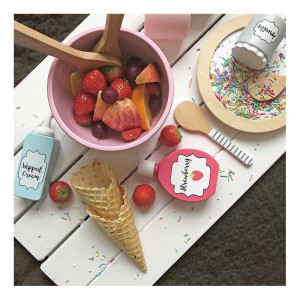 Sałatka owocowa zestaw zabawek drewnianych Jabadabado