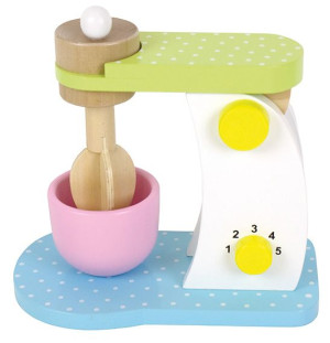 Drewniany mikser kuchenny - zabawka drewniana dla dzieci