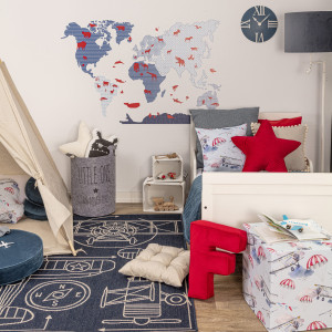 Dywan Aeroplane blue 120x170 cm