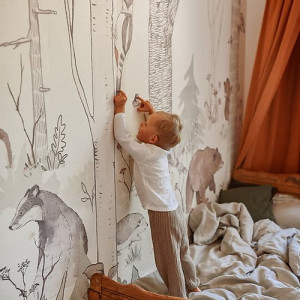 Tapeta Malumi FOREST MURAL dla dzieci