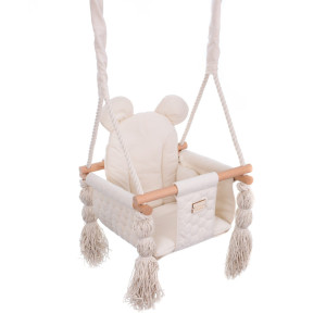 Huśtawka do pokoju dziecka Miś Beż