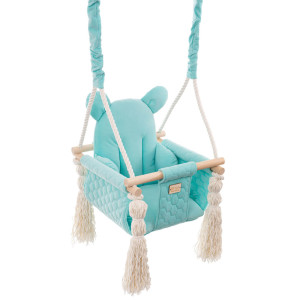 Huśtawka do pokoju dziecka Miś Mięta