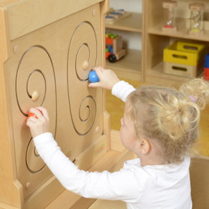 MASTERKIDZ Tablica Przesuwna Kształt Motyla