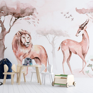 Tapeta do pokoju dziecka Dżungla i Przyjaciele 14