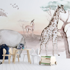 Tapeta do pokoju dziecka Dżungla i Przyjaciele 16