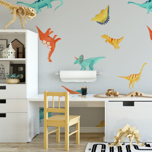 Tapeta do pokoju dziecka Dinozaury 10