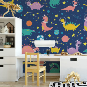 Tapeta do pokoju dziecka Dinozaury 6