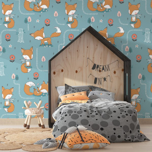 Tapeta do pokoju dziecka Liski