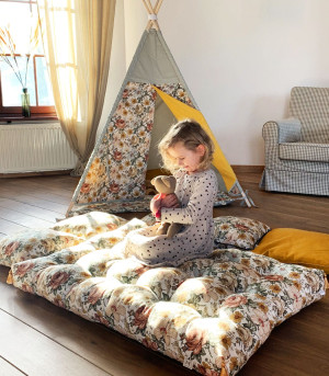 Meadow – ręcznie pikowany materac do zabawy