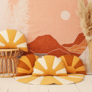 Poduszka słońce "Dinner in Sausalito"