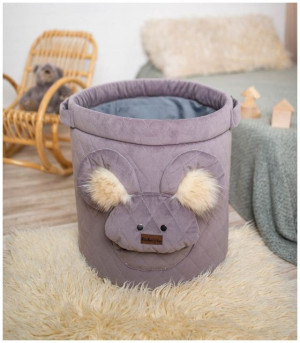 Kosz na zabawki Teddy brownie