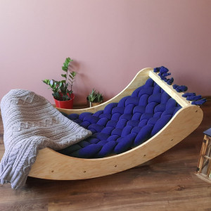 Fotelik bujany kołyska dziecięca Granat