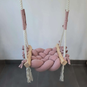 Huśtawka pleciona do pokoju dziecka - kolory