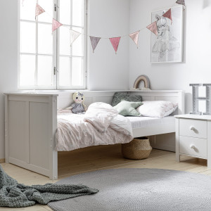 Drewniane łóżko daybed dla dzieci 90 cm Collet