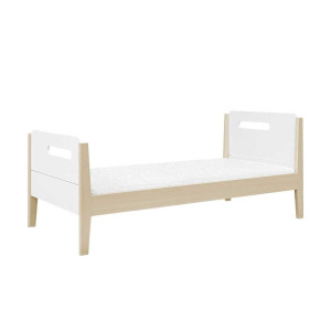 Drewniane łóżko pojedyncze dla dzieci 90 cm Minimondo