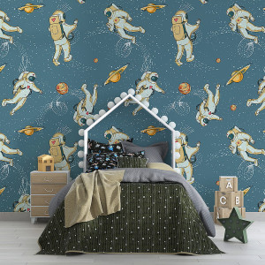 Tapeta do pokoju dziecka Kosmos 2