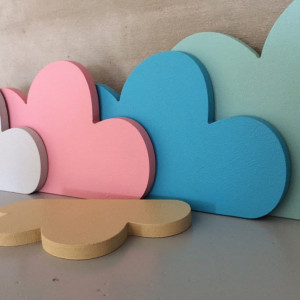 Magnetyczna tablica kredowa Chmurka