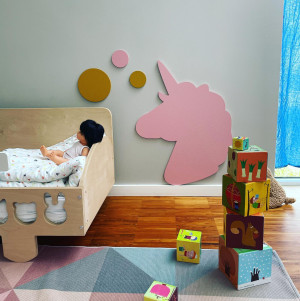 Tablica magnetyczno - kredowa Jednorożec