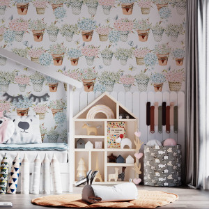 Tapeta do pokoju dziecka Grecki Ogród