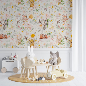 Tapeta do pokoju dziecka Magiczny Świat - Łąka