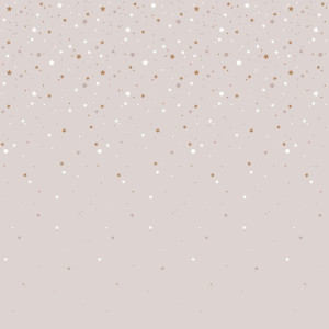 Tapeta do pokoju dziecka SIMPLE stars from the sky powder pink