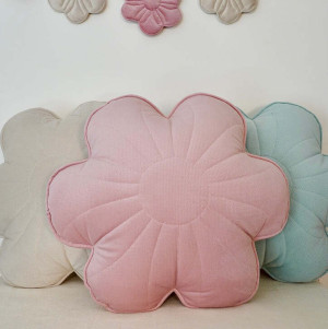 Poduszka welwetowa kwiat "Różowy bez"