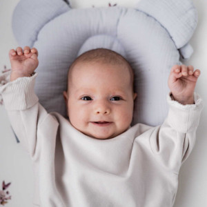 Poduszka muślinowa z wgłębieniem na główkę - kolory