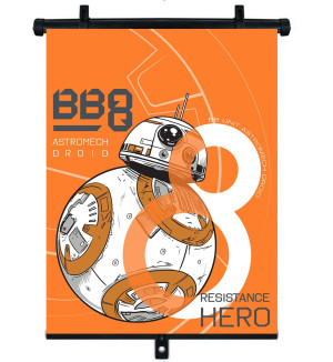 Samochodowa roleta przeciwsłoneczna 1SZT 36*45CM STAR WARS BB8
