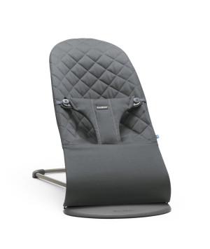 Leżaczek dziecięcy Bliss BabyBjorn + zabawka Antracytowy