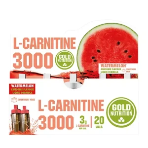 Gold Nutrition L-Carnitine 3000 Watermelon Ampoules x20