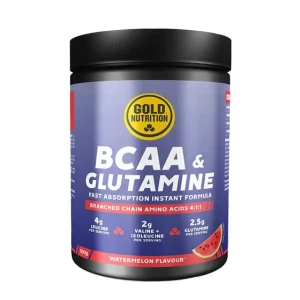 Gold Nutrition BCAA   Glutamine Powder Formula Watermelon 300g