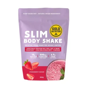Gold Nutrition Slim Body Shake Strawberry 300g