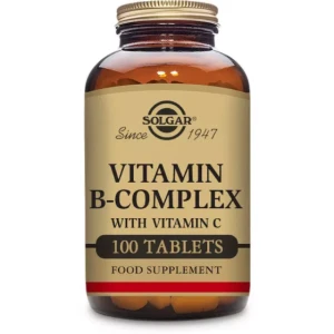 Solgar Vitamin B-Complex With Vitamin C x100 Capsules