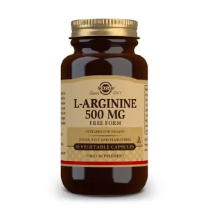 Solgar L-Arginine 500mg x50 Vegetable Capsules