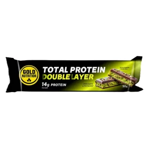 Gold Nutrition Total Protein Double Layer Bar Chocolate and Pistachio 50g