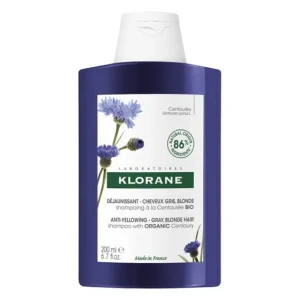 Klorane Hair Shampoo For White or Gray Hair 200ml