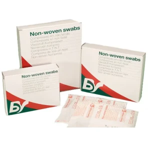Bastos Viegas Sterile Non-woven compresses 7,5x7,5cm 10 units